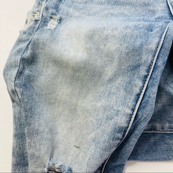 American Eagle hi rise jegging acid wash distressed next level stretch size 00P - Picture 8 of 12